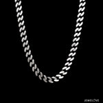 Load image into Gallery viewer, Men of Platinum | 6mm Platinum Cuban Chain with Brush Finish for Men JL PT CH 1329
