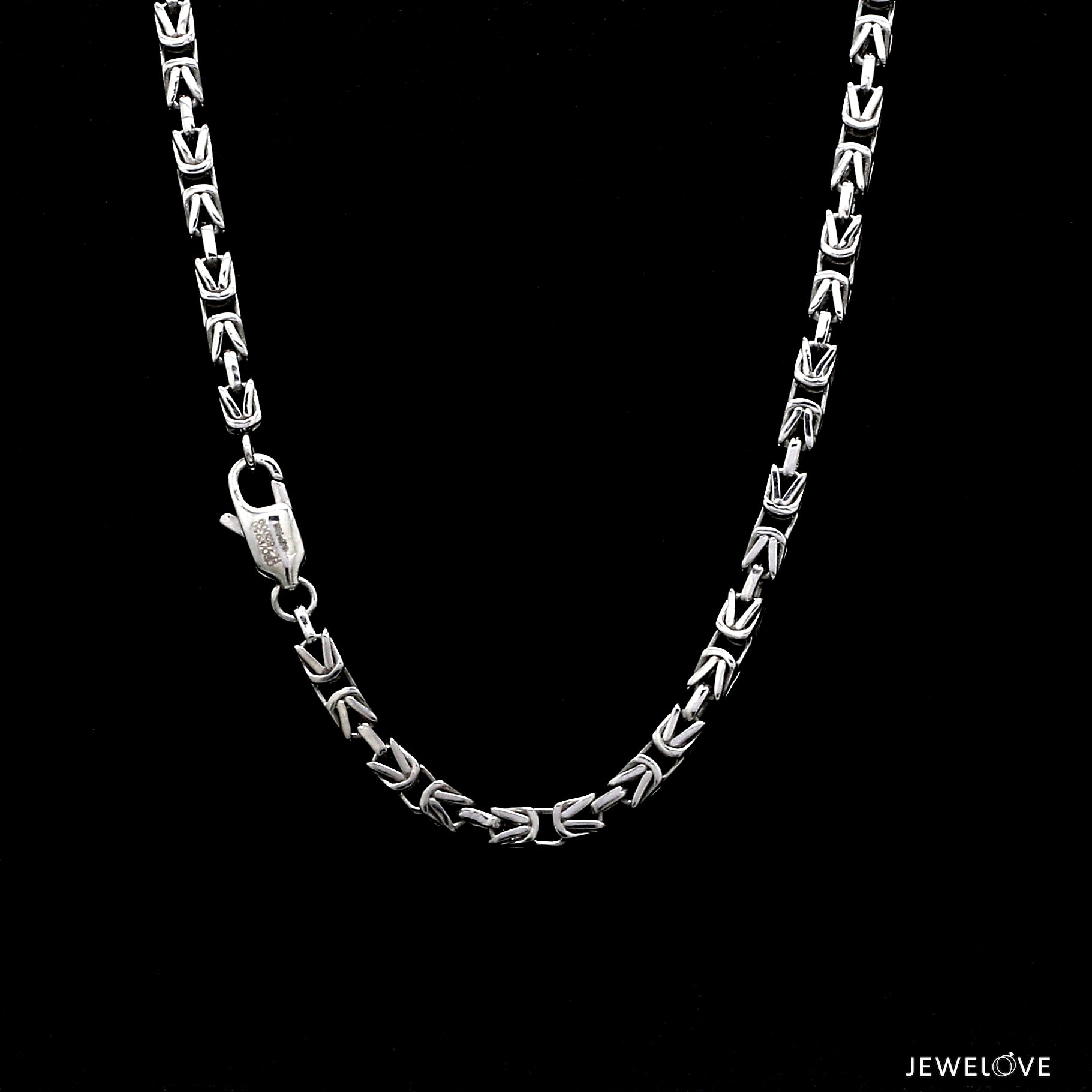 Men of Platinum | 3.5mm Designer Platinum Chain for Men JL PT CH 1330