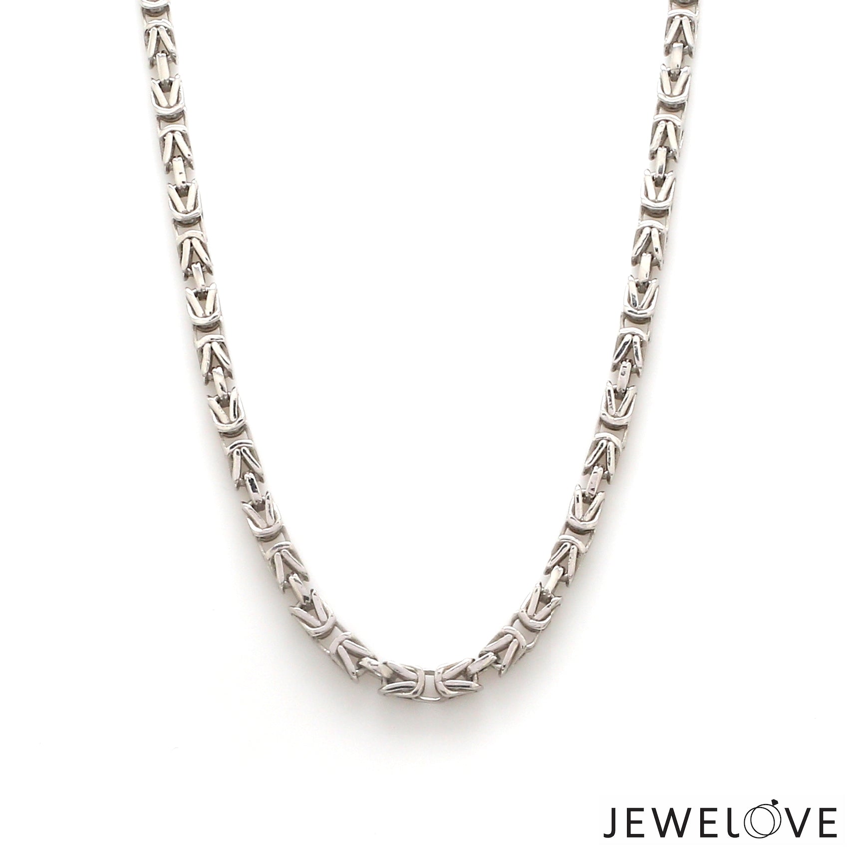 Men of Platinum | 3.5mm Designer Platinum Chain for Men JL PT CH 1330