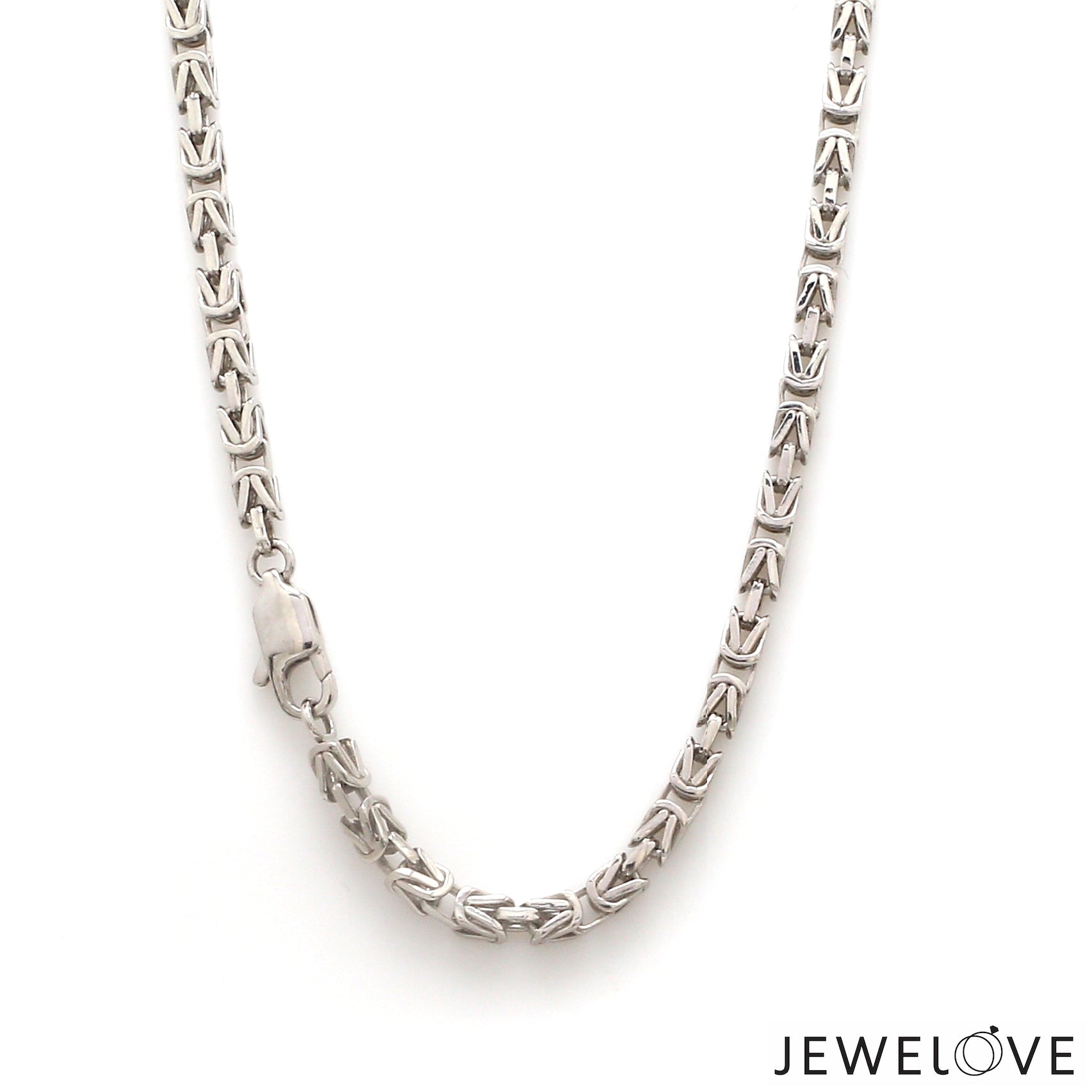 Men of Platinum | 3.5mm Designer Platinum Chain for Men JL PT CH 1330