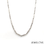 Load image into Gallery viewer, 2mm Platinum Chain for Men JL PT CH 1340
