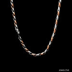 Load image into Gallery viewer, 3.5mm Platinum Rose Gold Chain for Men JL PT CH 1345
