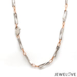 Load image into Gallery viewer, 3.5mm Platinum Rose Gold Link Chain for Men JL PT CH 1346
