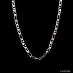 Load image into Gallery viewer, 3.5mm Platinum Rose Gold Link Chain for Men JL PT CH 1349
