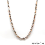 Load image into Gallery viewer, 4.25mm Platinum Rose Gold Link Chain for Men JL PT CH 1350
