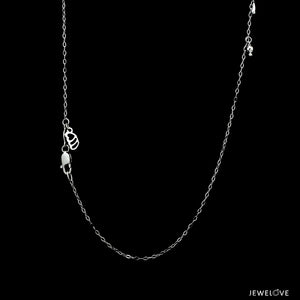 Japanese Platinum Necklace for Women JL PT CH 197   Jewelove.US