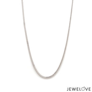 Platinum Unisex Chain JL PT CH 1201   Jewelove.US