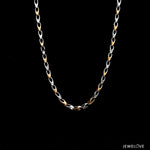 Load image into Gallery viewer, 2.5mm Japanese Platinum Rose Gold Chain for Men JL PT CH 658R   Jewelove.US
