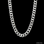 Load image into Gallery viewer, Unique Japanese 7.25mm Cuban Platinum Chain for Men JL PT CH 968-A
