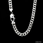 Load image into Gallery viewer, Unique Japanese 7.25mm Cuban Platinum Chain for Men JL PT CH 968-A
