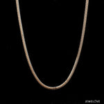 Load image into Gallery viewer, Men of Platinum | 18K Rose Gold Pendant with Double Side Chain for Men JL PT CH MSD 102
