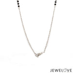 Load image into Gallery viewer, Platinum Rose Gold Diamond Mangalsutra Pendant Cable Chain JL PT MS 107   Jewelove.US
