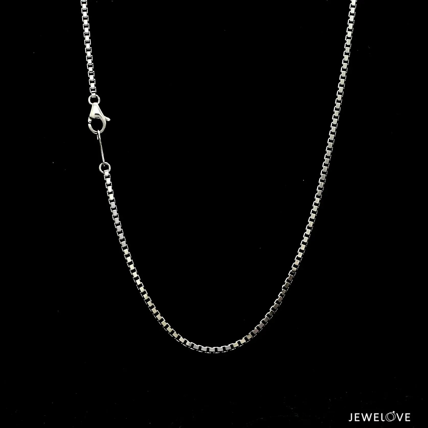 Japanese Thick Platinum Box Chain for Men JL PT 702 - Men   Jewelove.US