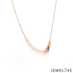 Load image into Gallery viewer, Designer 18K Rose Gold Diamond Cut Balls Necklace Set JL AU NE 09   Jewelove.US
