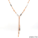 Load image into Gallery viewer, Designer 18K Rose Gold Necklace Set JL AU NE 10   Jewelove.US
