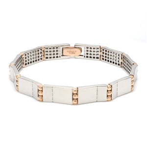 Men of Platinum | Bracelet with Rose Gold for Men JL PTB 788