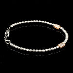 Load image into Gallery viewer, Platinum Evara Balls Bracelet with Rose Gold Fusion for Women JL PTB 760
