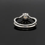 Load image into Gallery viewer, 2-Carat Lab Grown Solitaire Platinum Twisted Shank Ring JL PT LG G 1351-D
