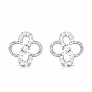 Platinum Diamond Earrings JL PT E MST 11   Jewelove.US