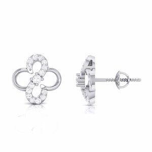 Platinum Diamond Earrings JL PT E MST 11   Jewelove.US