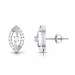 Load image into Gallery viewer, Platinum Diamond Earrings JL PT E MST 15   Jewelove.US
