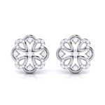 Load image into Gallery viewer, Platinum Diamond Earrings JL PT E MST 18   Jewelove.US
