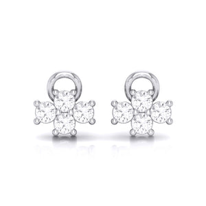 Platinum Diamond Earrings JL PT E MST 8   Jewelove.US