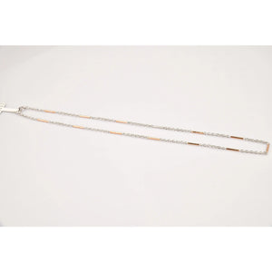 Platinum Rose Gold Chain JL PT CH 807   Jewelove.US