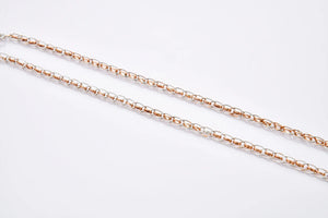 Platinum Rose Gold Mens Chain JL PT CH 877   Jewelove.US