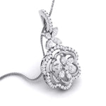 Load image into Gallery viewer, Platinum with Diamond Pendant Set JL PT P 31   Jewelove.US
