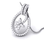 Load image into Gallery viewer, Platinum with Diamond Pendant Set JL PT P 8   Jewelove.US
