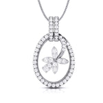 Load image into Gallery viewer, Platinum with Diamond Pendant Set JL PT P 8   Jewelove.US
