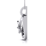 Load image into Gallery viewer, Platinum with Diamond Pendant Set JL PT P 8   Jewelove.US
