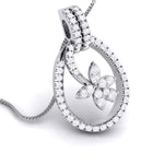 Load image into Gallery viewer, Platinum with Diamond Pendant Set JL PT P 8  Pendant Jewelove.US
