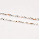 Load image into Gallery viewer, Platinum with Rose Gold Chain JL PT CH 822   Jewelove.US
