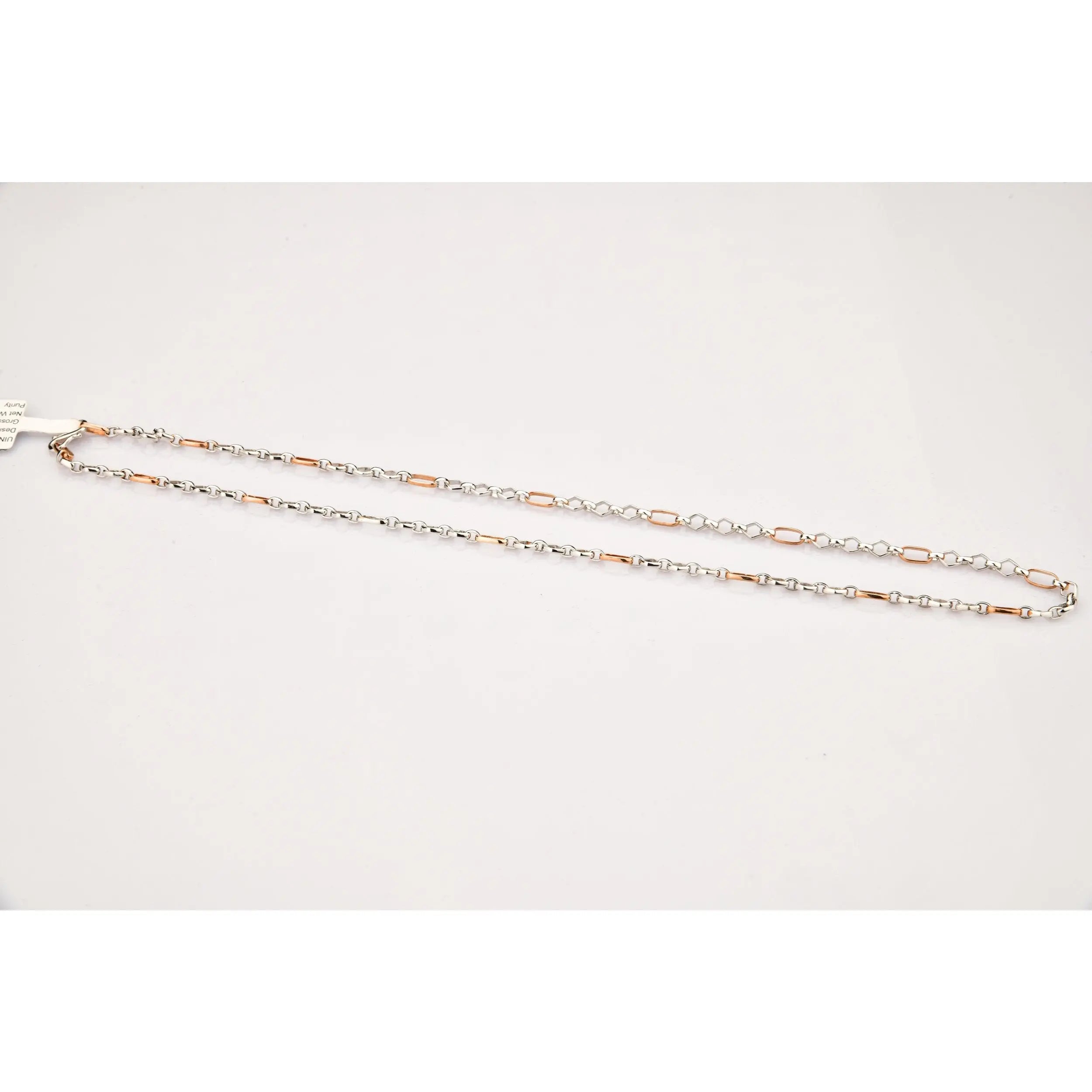 Platinum with Rose Gold Chain JL PT CH 822   Jewelove.US