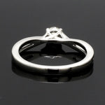 Load image into Gallery viewer, Pointer Classic 4 Prong Solitaire Ring made in Platinum JL PT 676
