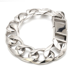 Platinum Heavy Bracelet for Men JL PTB 1183-A