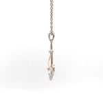 Load image into Gallery viewer, Platinum Anchor Pendant with Rose Gold for Sailors JL PT P 320   Jewelove.US
