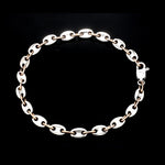 Load image into Gallery viewer, 5.25mm Platinum &amp; Rose Gold Bracelet for Men JL PTB 1278
