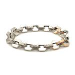 Load image into Gallery viewer, Men of Platinum | Designer Bracelet with Rose Gold for Men JL PTB 1190
