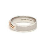 Load image into Gallery viewer, Platinum Ring with Rose Gold Jaguar for Men JL PT 1308   Jewelove.US
