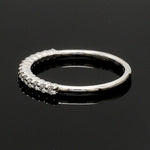 Load image into Gallery viewer, Half Eternity Diamond Ring in Platinum JL PT 1363
