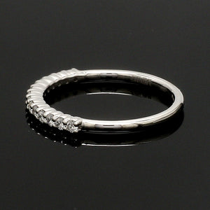 Half Eternity Diamond Ring in Platinum JL PT 1363