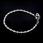 Load image into Gallery viewer, Platinum Bracelet with Diamond Cut Balls JL PTB 656
