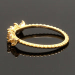 Load image into Gallery viewer, 18K Yellow Gold Ring with Yellow Diamond JL AU 128
