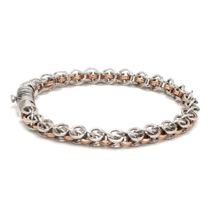 Men of Platinum | Rose Gold with Bracelet for Men JL PTB MSD 104