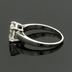 Load image into Gallery viewer, 1.00 cts Princess Cut Solitaire Platinum Ring JL PT RS PR 130
