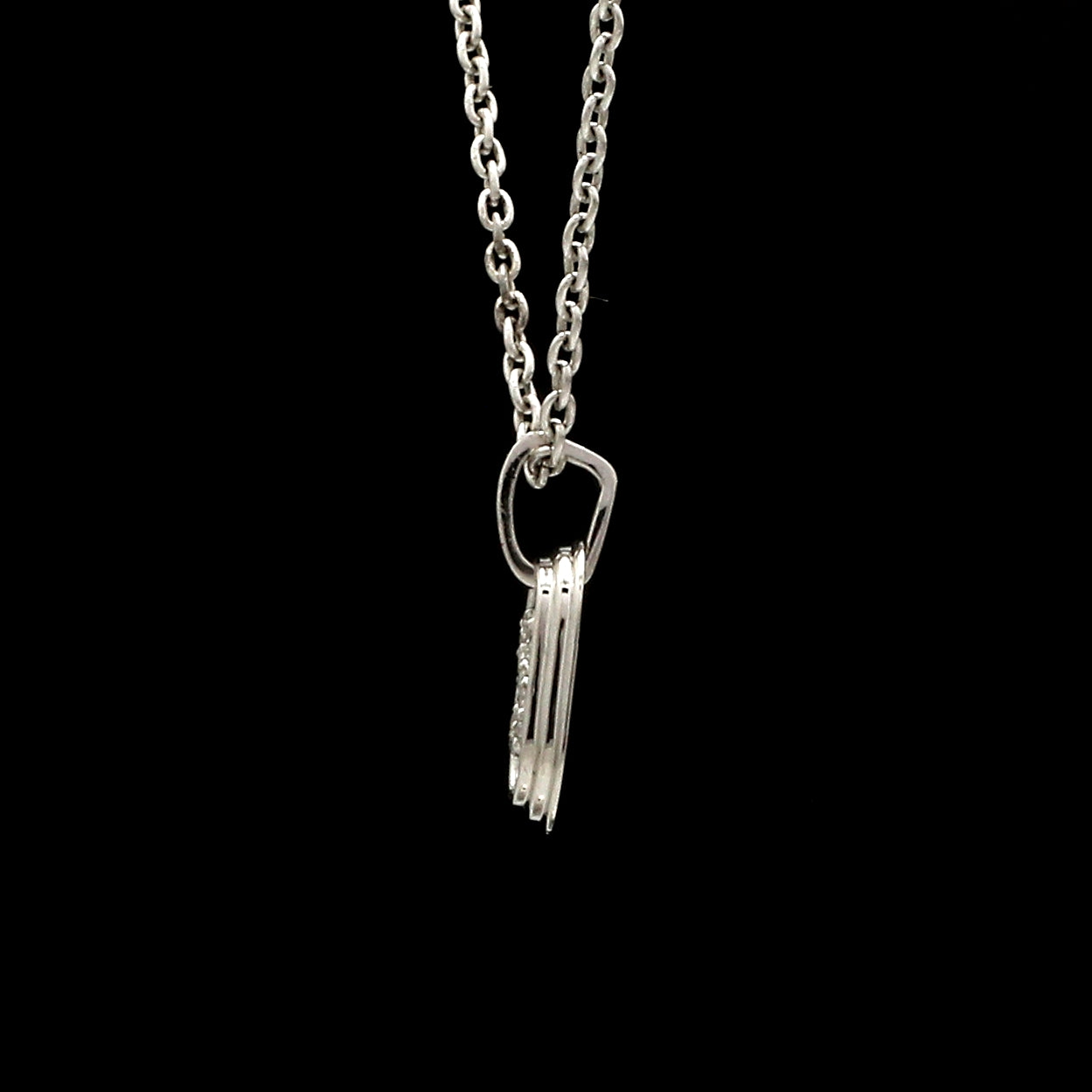 Platinum Diamond S Pendant JL PT P 349