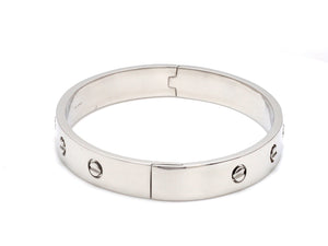 Platinum Plain Kada for Men JL PTB 1106-A   Jewelove.US